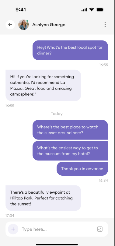 Tourist App Screenshot 5